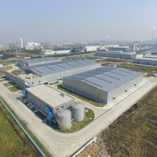 Changzhou powder coatings plant in China