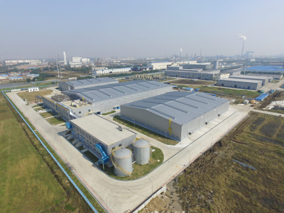 Changzhou powder coatings plant in China