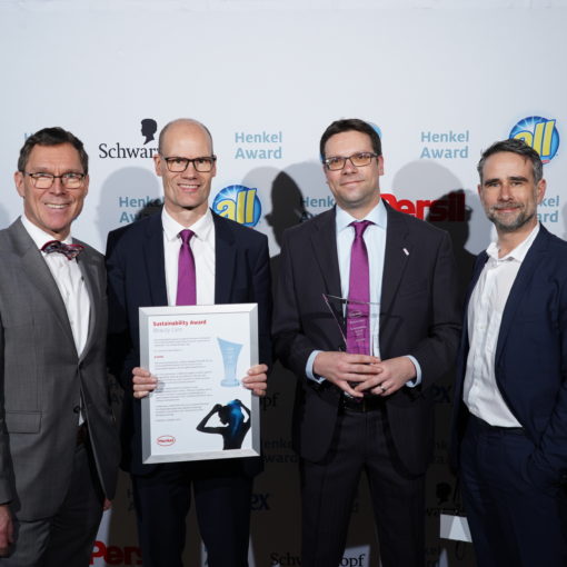 Henkel Awards Sustainabilty Beauty to Evonik